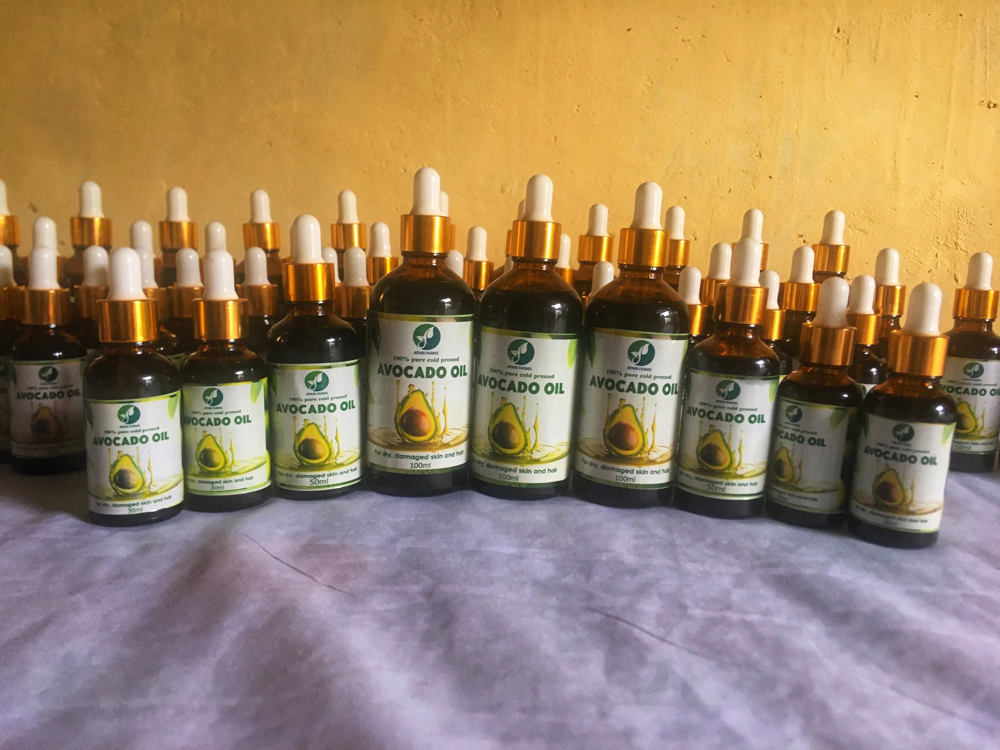 Cold pressed avocado oil